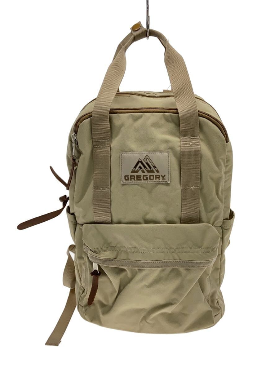 GREGORY Backpack Nylon Beige Solid