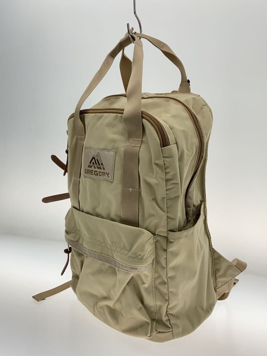 GREGORY Backpack Nylon Beige Solid 2