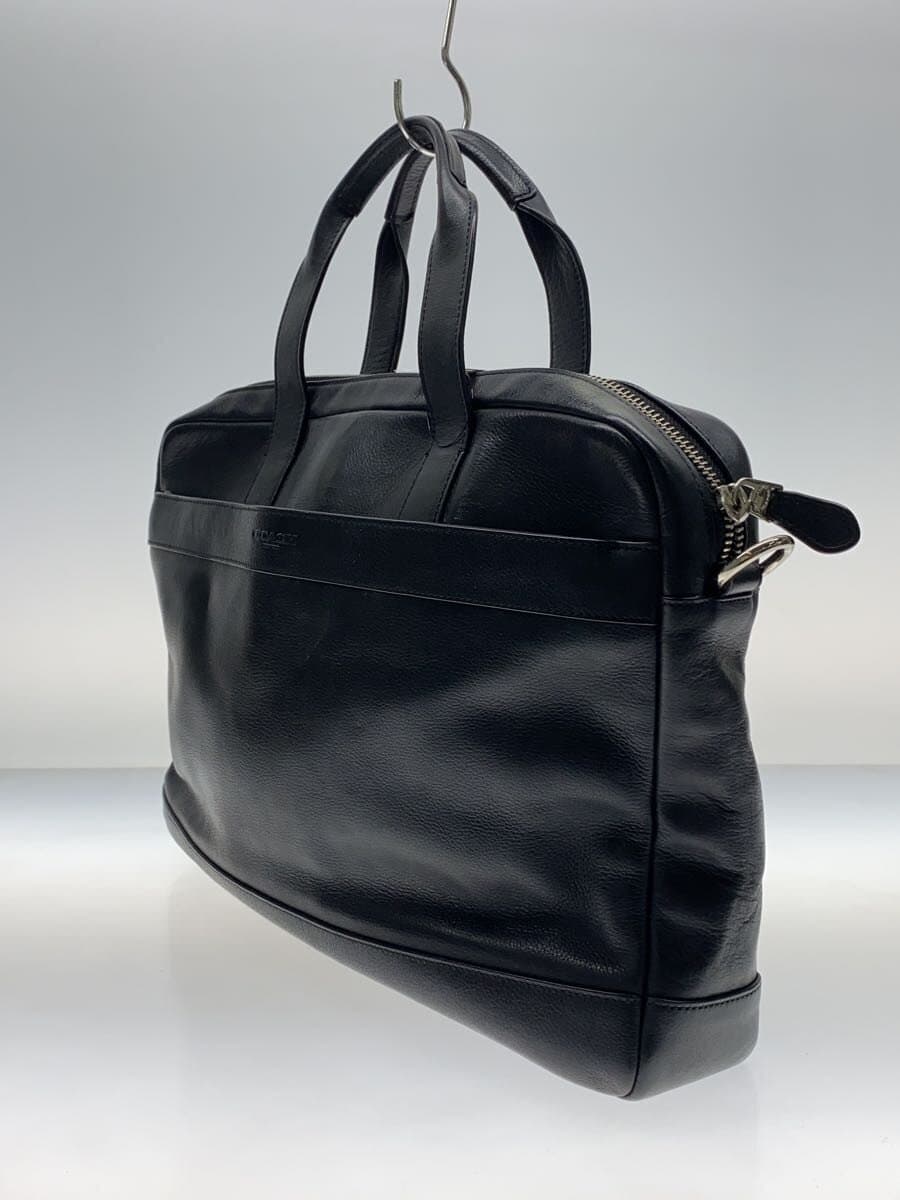 COACH Briefcase Leather Black F54801 2