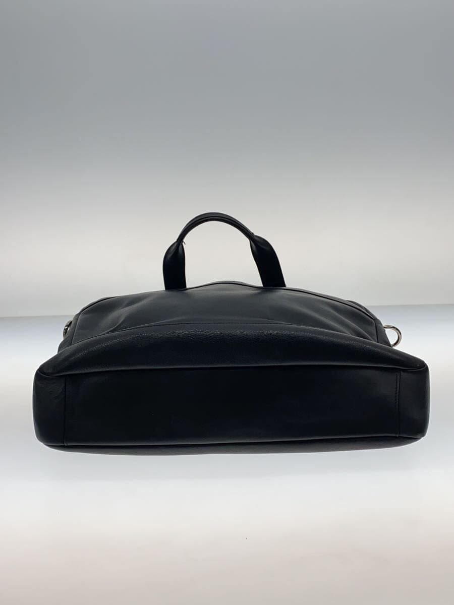COACH Briefcase Leather Black F54801 4