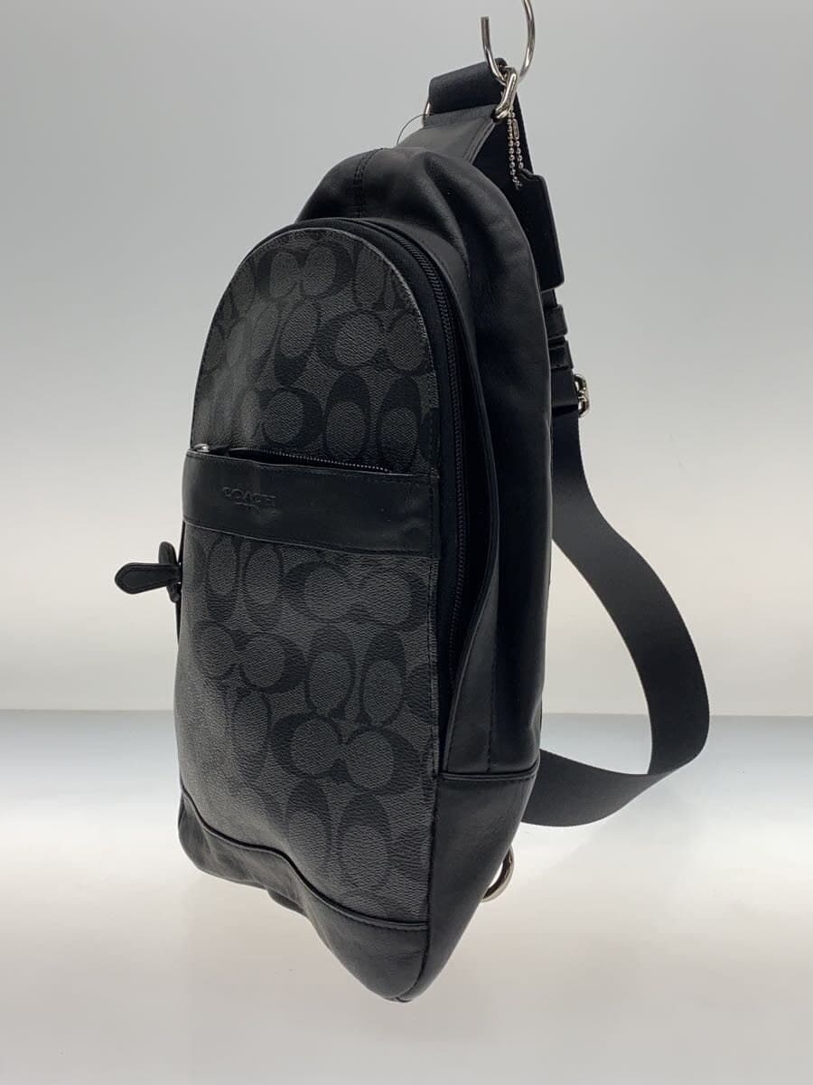 COACH Shoulder Bag -- BLK All-over Pattern F54787 2