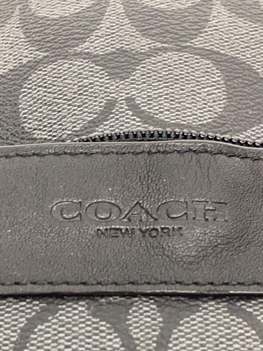 COACH Shoulder Bag -- BLK All-over Pattern F54787 5