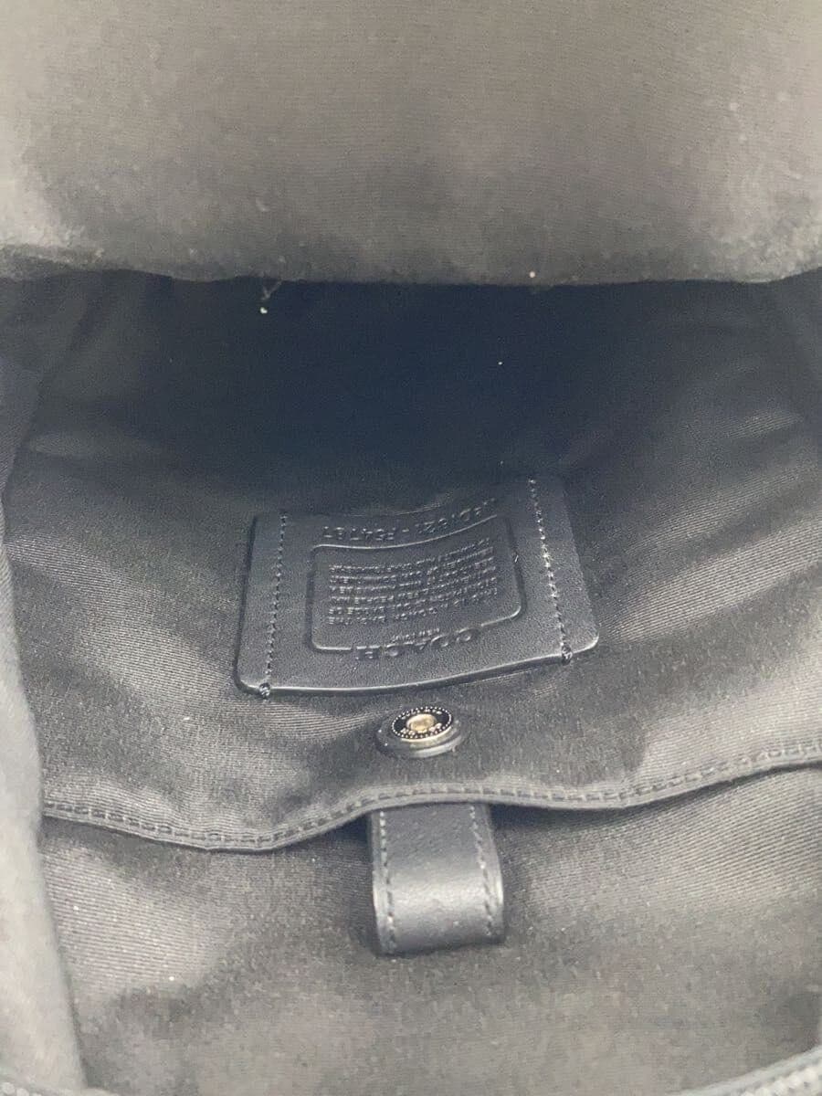 COACH Shoulder Bag -- BLK All-over Pattern F54787 6