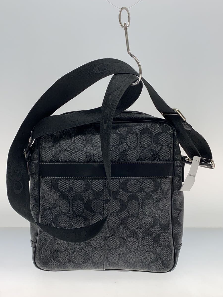 COACH Shoulder Bag -- BLK All-over pattern 70605 3