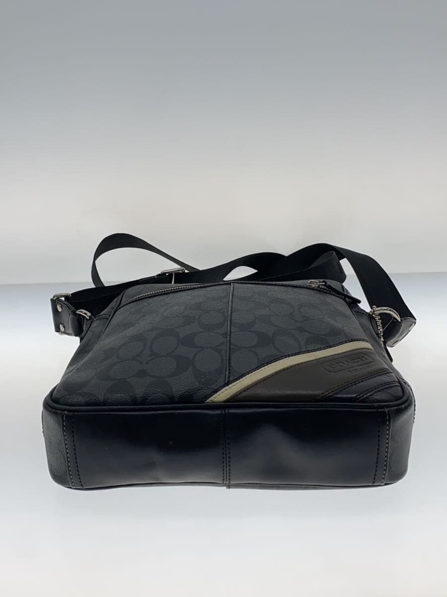 COACH Shoulder Bag -- BLK All-over pattern 70605 4