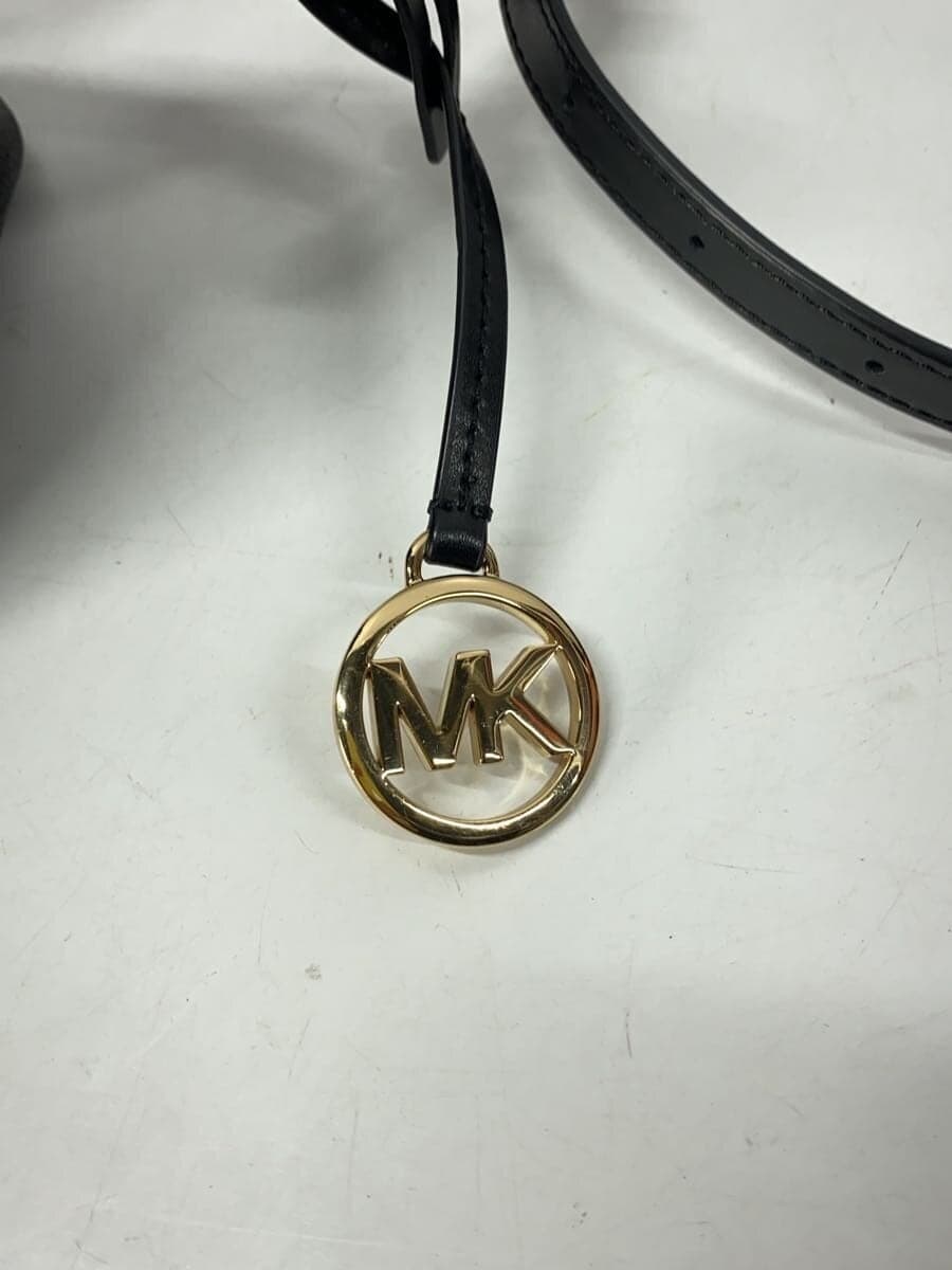 MICHAEL KORS bag leather BLK solid color 35F9GKFM5T 5