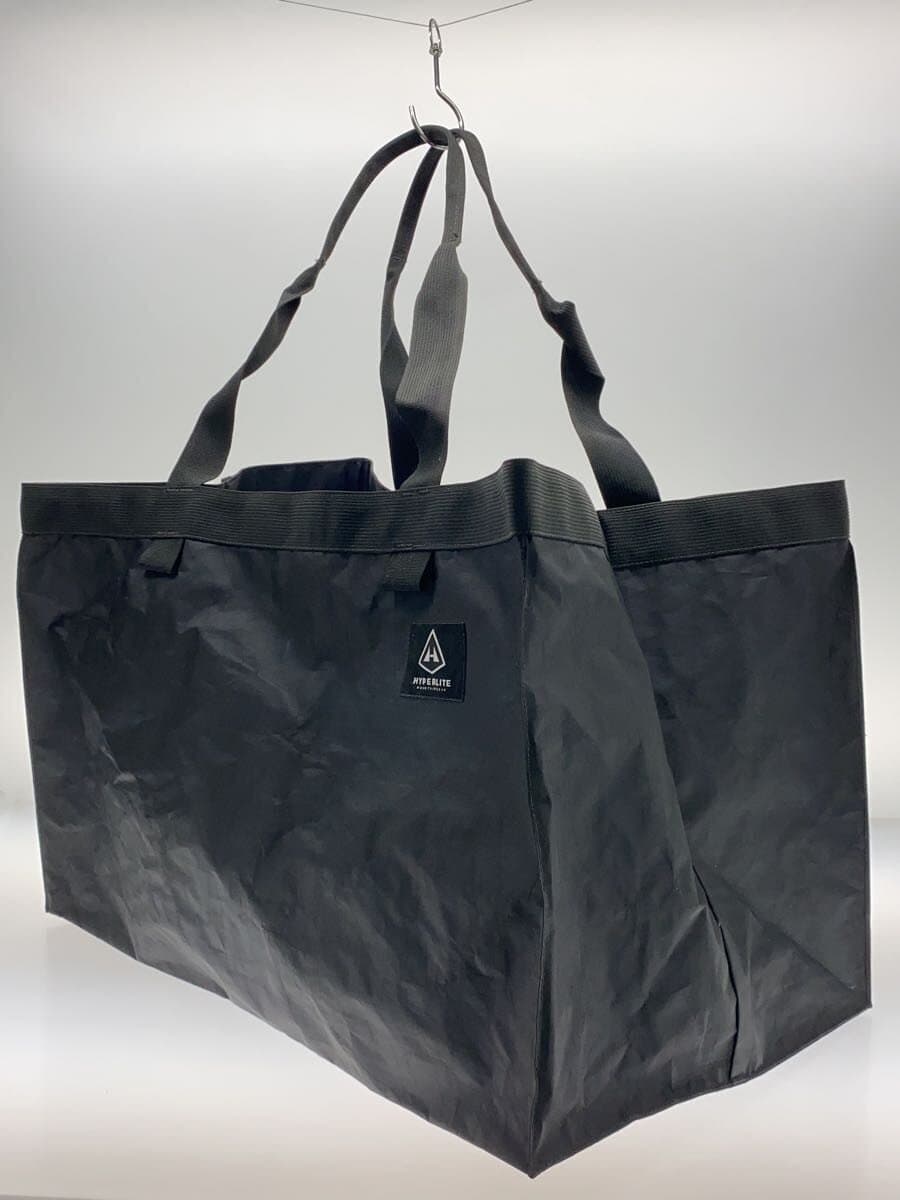 HYPERLITE Tote Bag Nylon BLK Plain 2