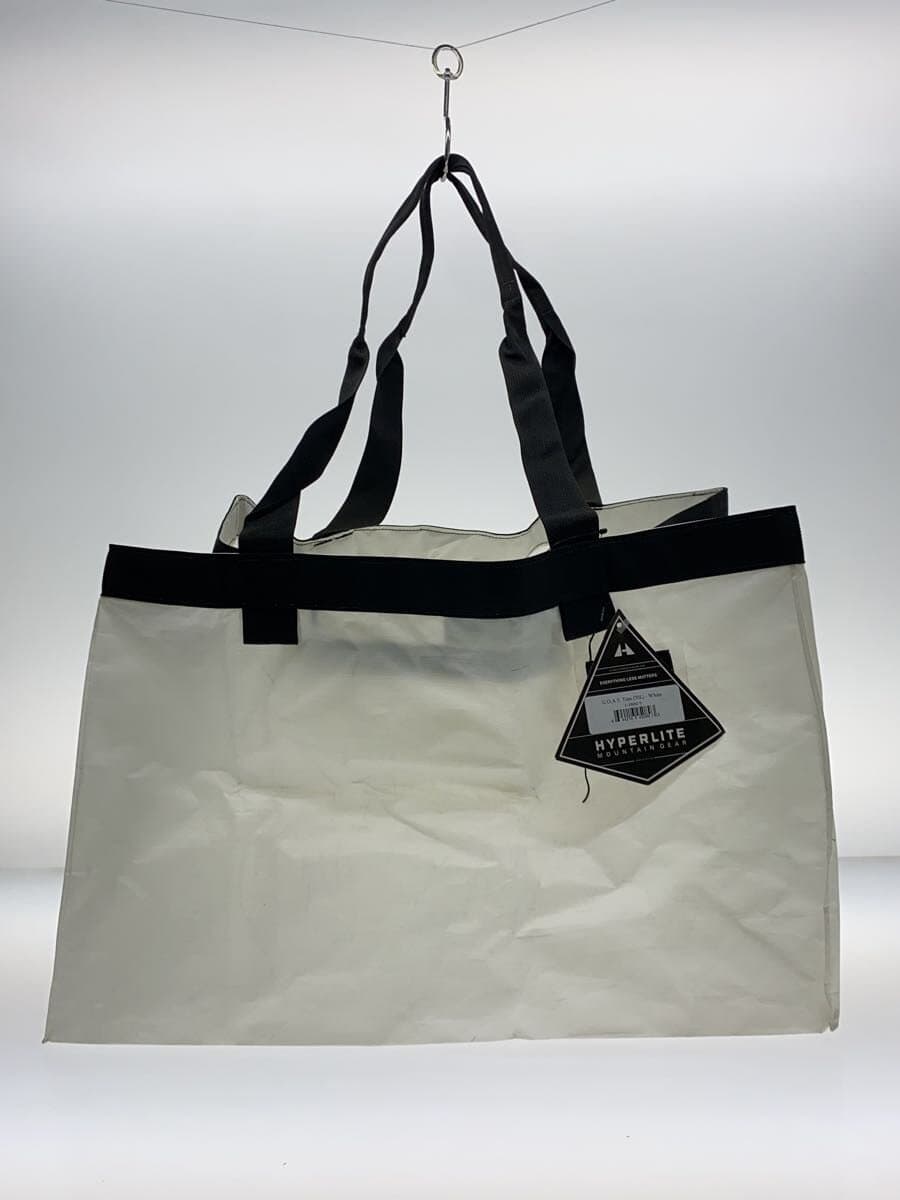 HYPERLITE Tote Bag Nylon WHT Plain 3