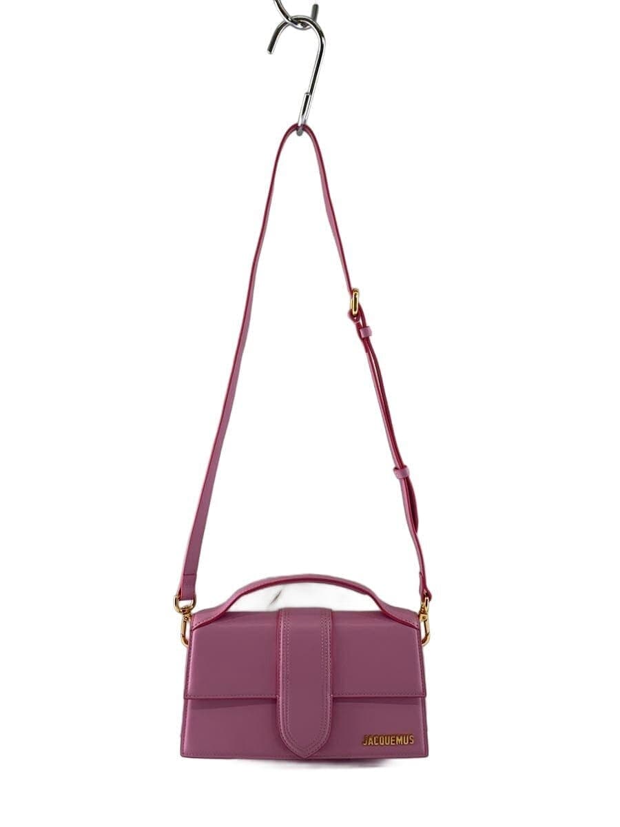 JACQUEMUS Le Grand Bambino Handbag 2WAY -- PNK Plain