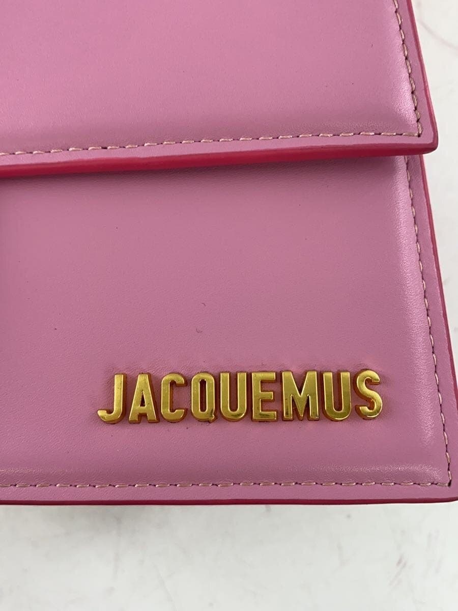 JACQUEMUS Le Grand Bambino Handbag 2WAY -- PNK Plain 5