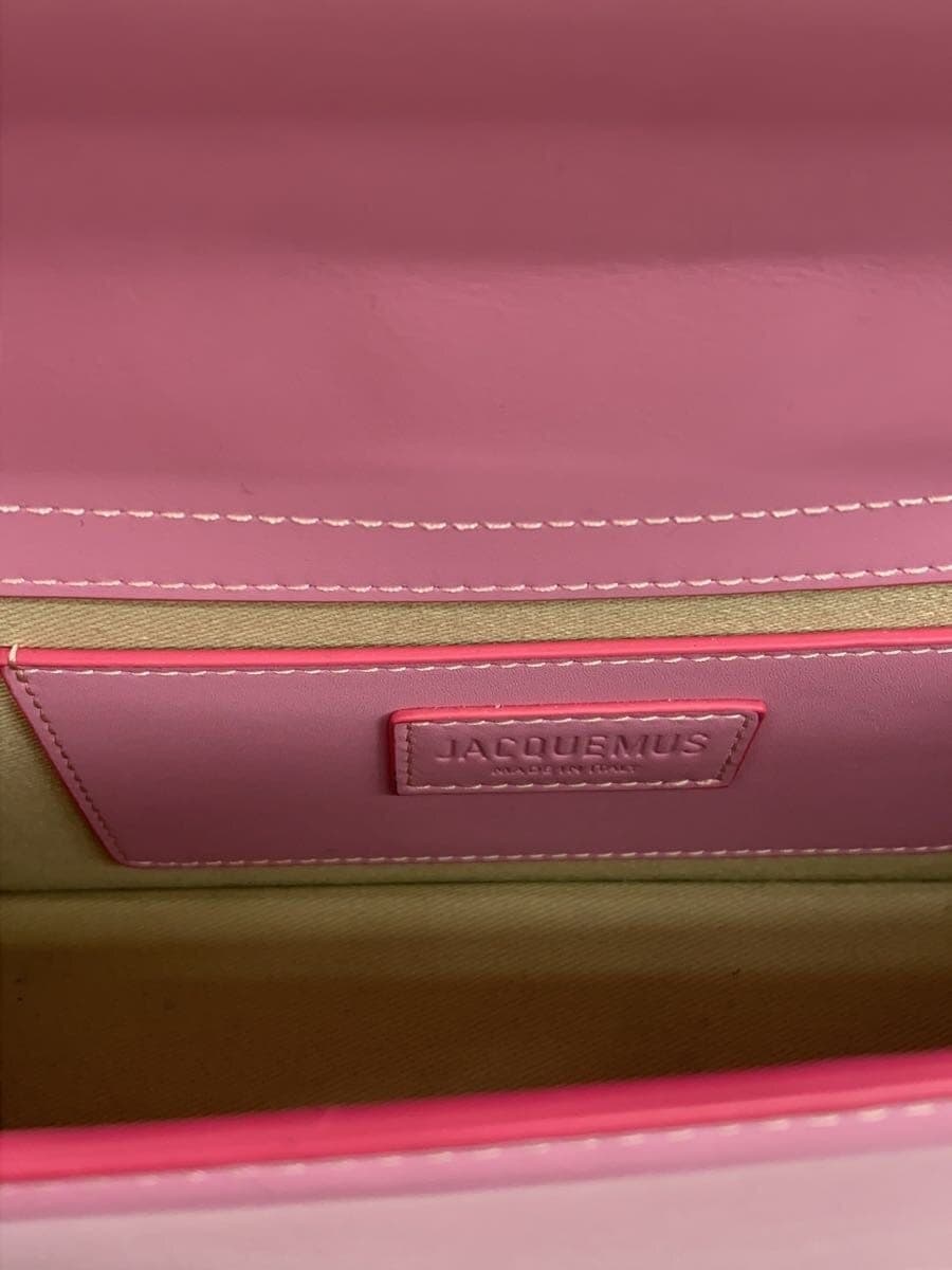 JACQUEMUS Le Grand Bambino Handbag 2WAY -- PNK Plain 6