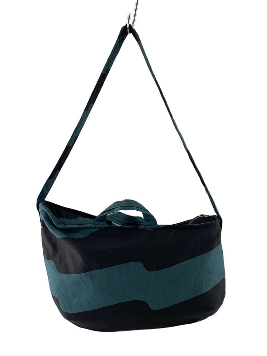 mina perhonen shoulder bag linen GRN aes9380