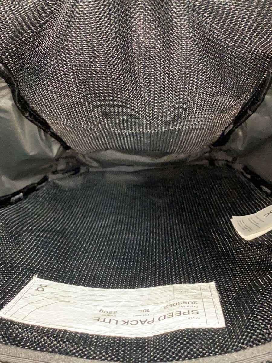 On SPEEDPACKLITE 18L Backpack Polyester GRY Solid 2UE3052 6