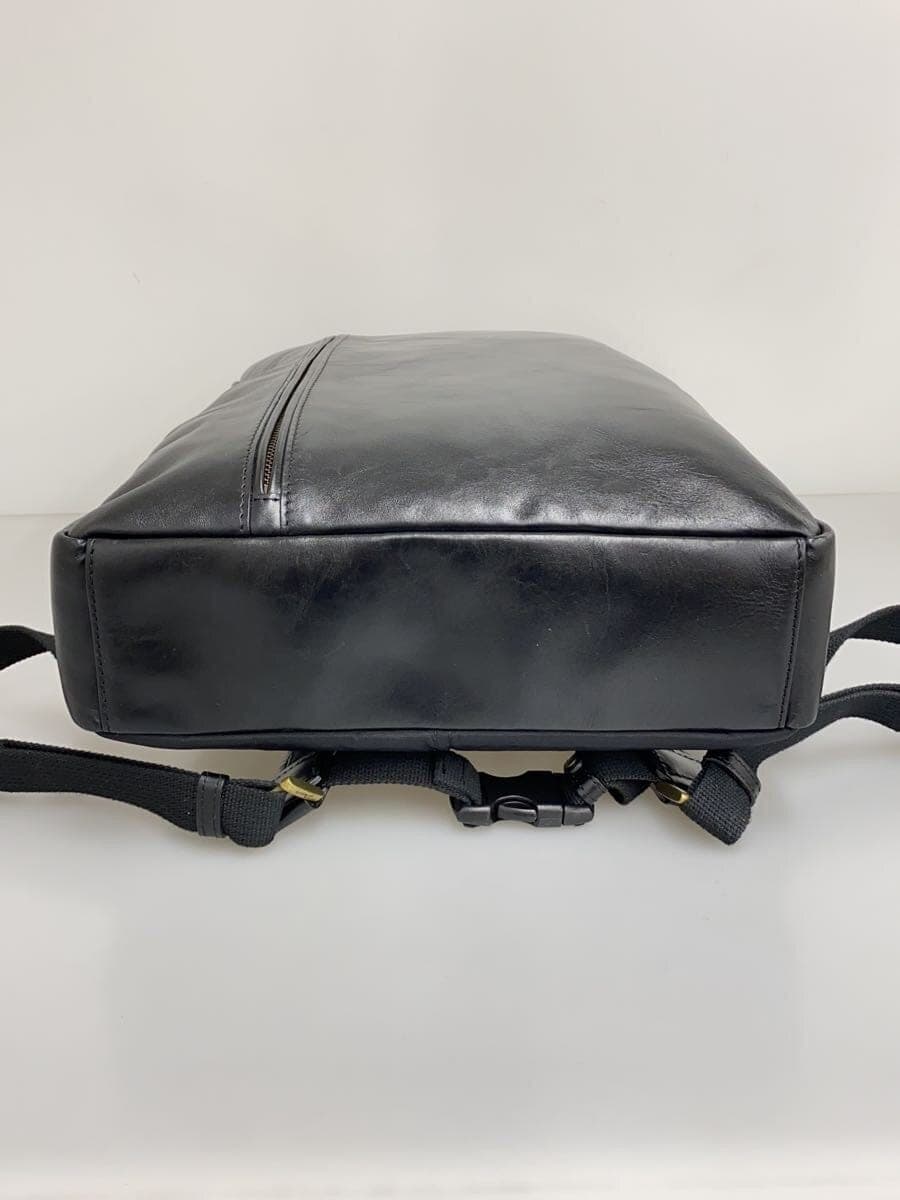 DAKOTA Backpack Leather BLK 4