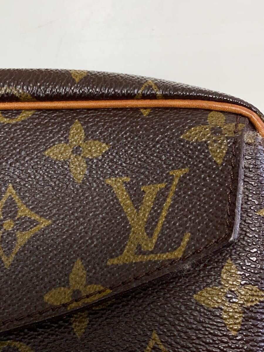 LOUIS VUITTON Genufille Monogram Canvas PVC BRW M51227 5