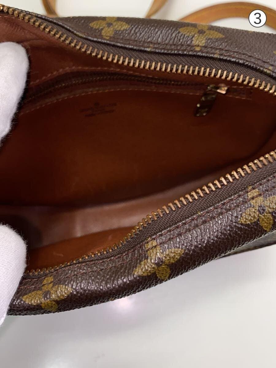 LOUIS VUITTON Genufille Monogram Canvas PVC BRW M51227 6