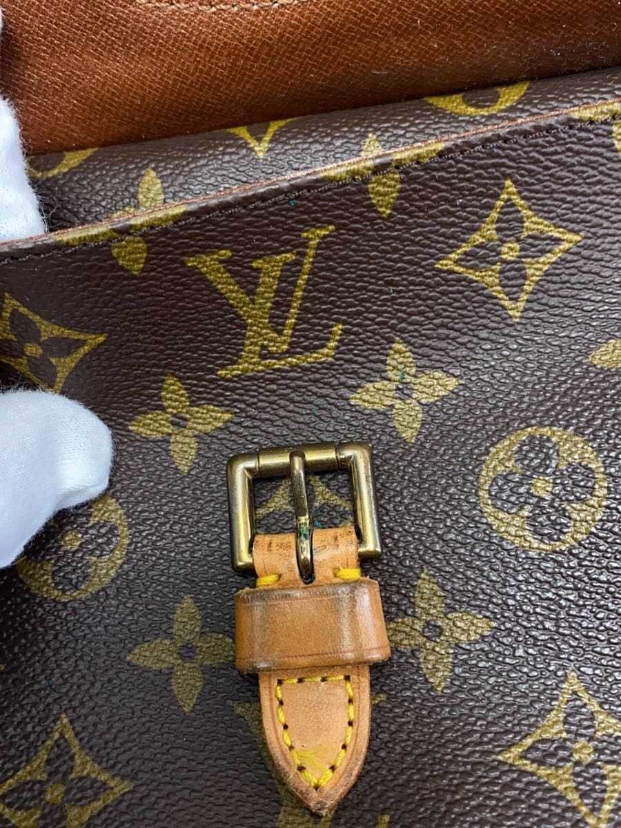 LOUIS VUITTON Genufille Monogram Canvas PVC BRW M51227 7