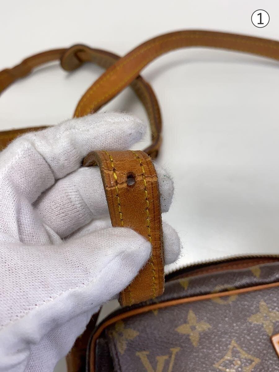 LOUIS VUITTON Genufille Monogram Canvas PVC BRW M51227 8