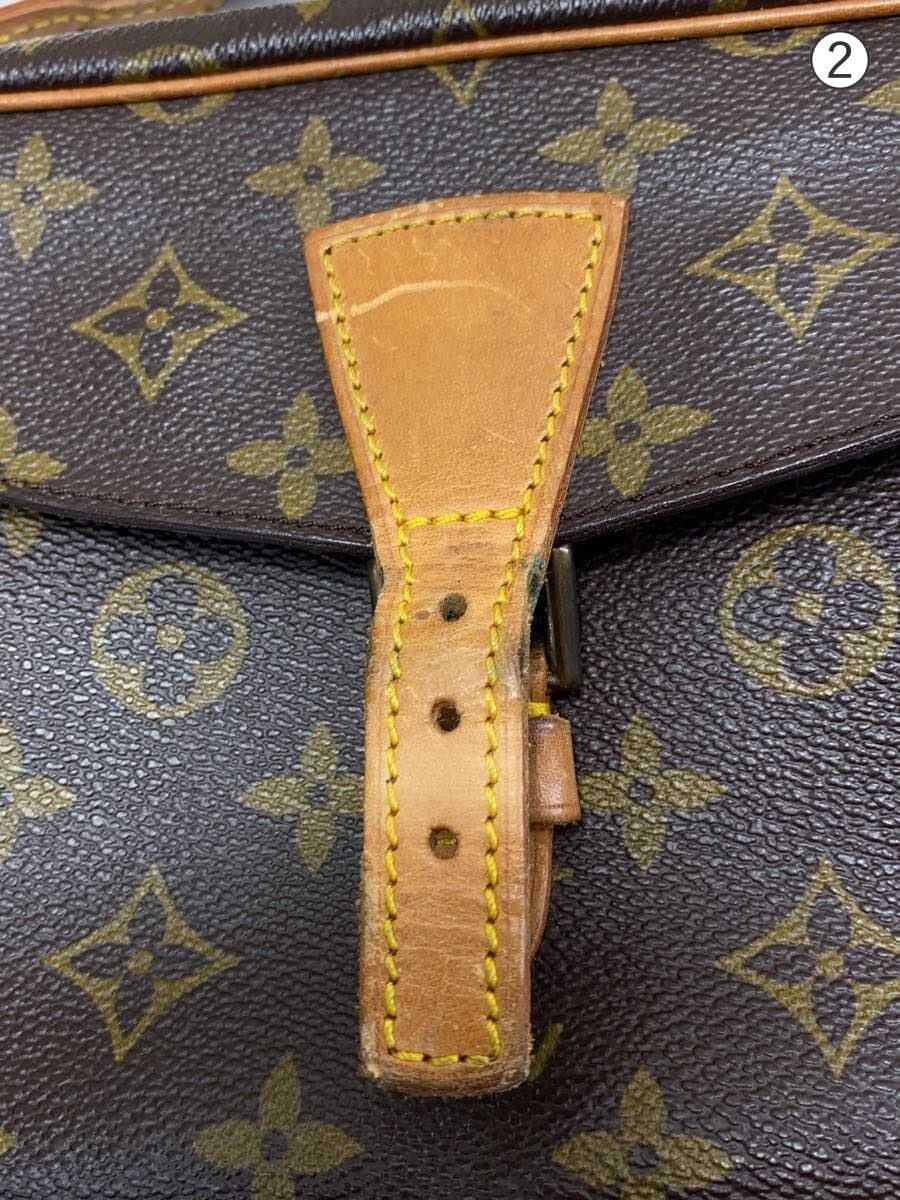 LOUIS VUITTON Genufille Monogram Canvas PVC BRW M51227 9