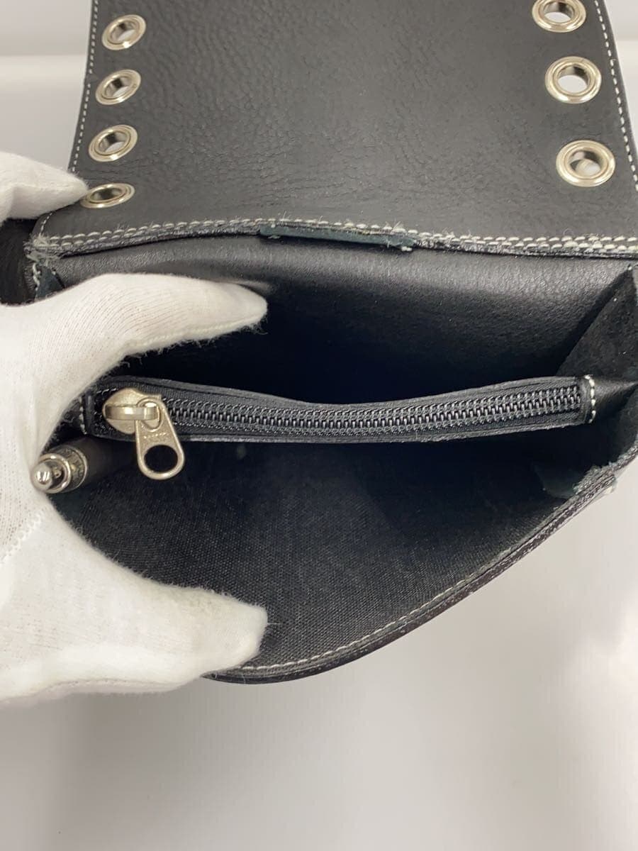 WILD HEART Waist Bag Leather BLK Solid 6