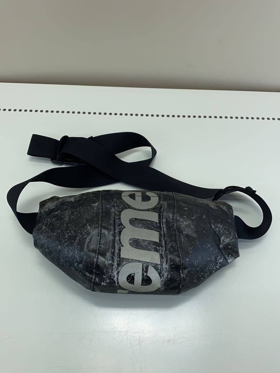 Supreme Waist Bag PVC BLK Waterproof Reflective Speckled 3