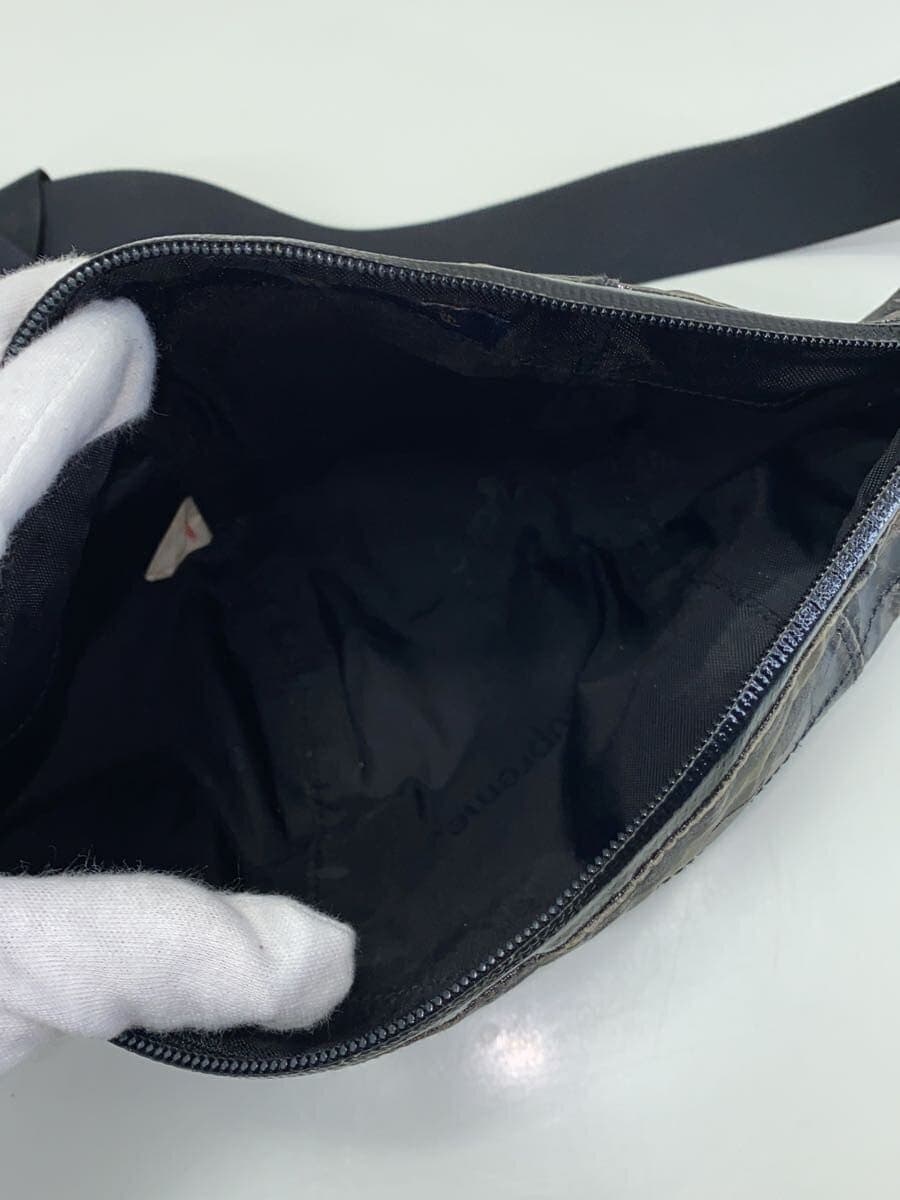 Supreme Waist Bag PVC BLK Waterproof Reflective Speckled 6