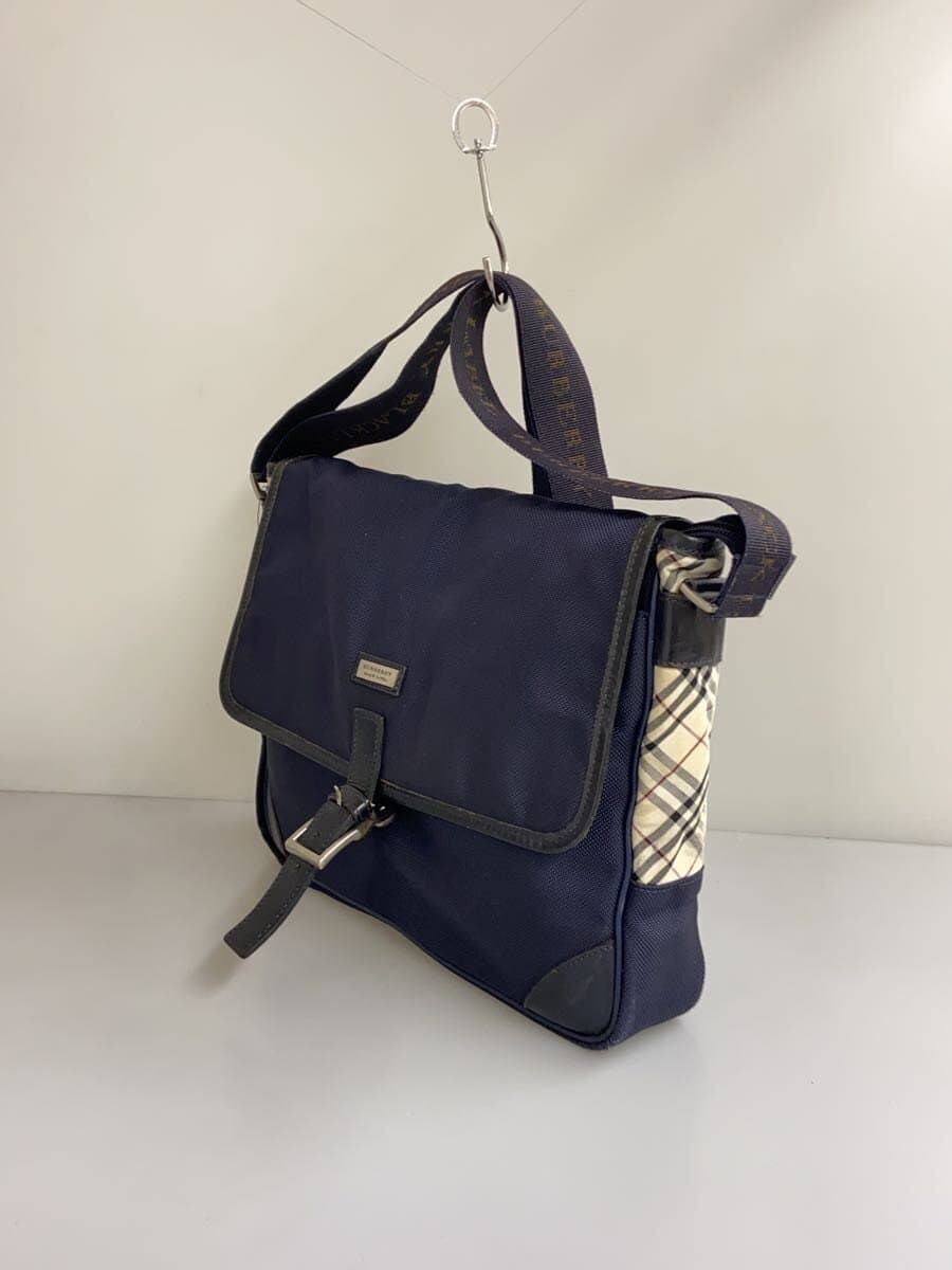 BURBERRY BLACK LABEL Shoulder Bag Nylon BLK 2