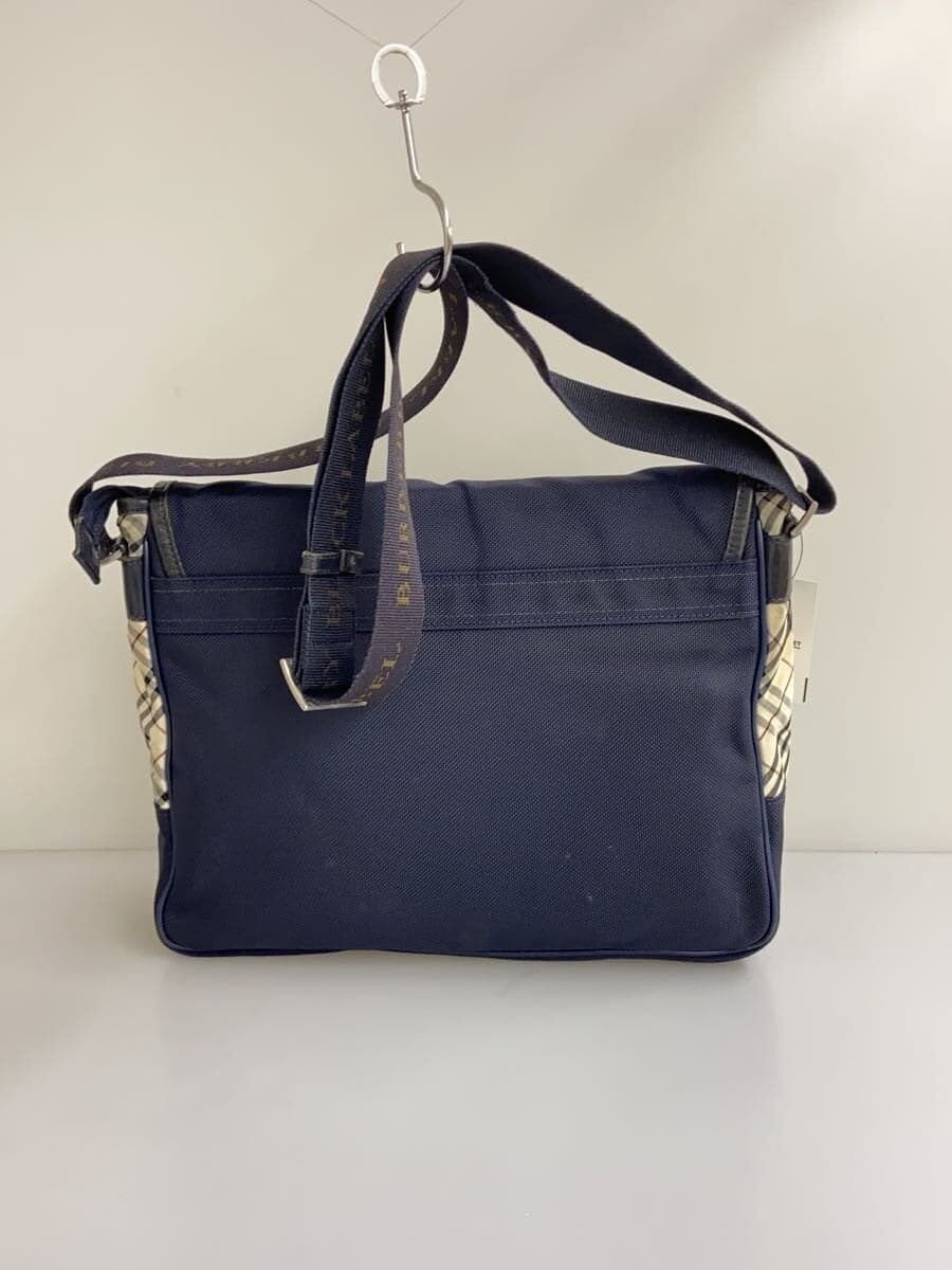 BURBERRY BLACK LABEL Shoulder Bag Nylon BLK 3