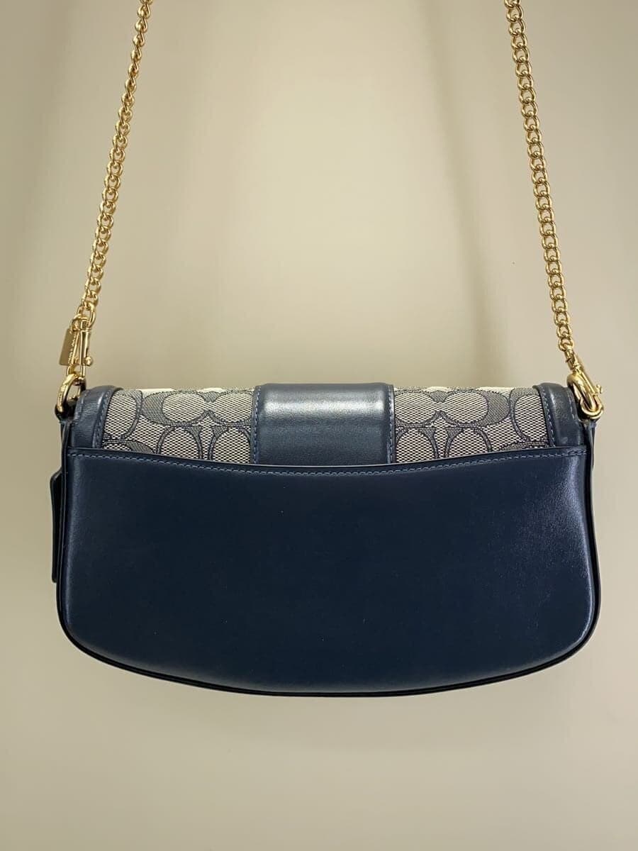 COACH Shoulder Bag Canvas NVY All Over Pattern E2481-CT767 3
