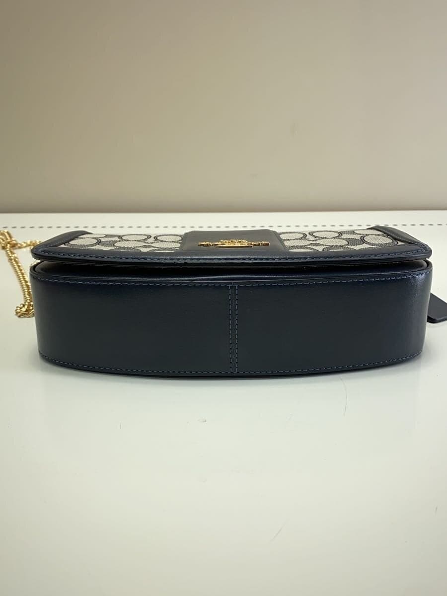 COACH Shoulder Bag Canvas NVY All Over Pattern E2481-CT767 4