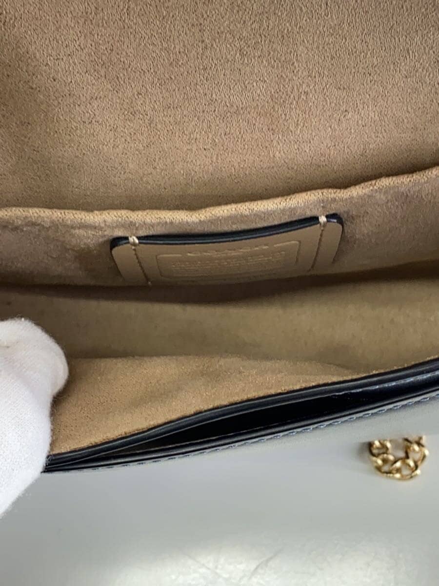 COACH Shoulder Bag Canvas NVY All Over Pattern E2481-CT767 6