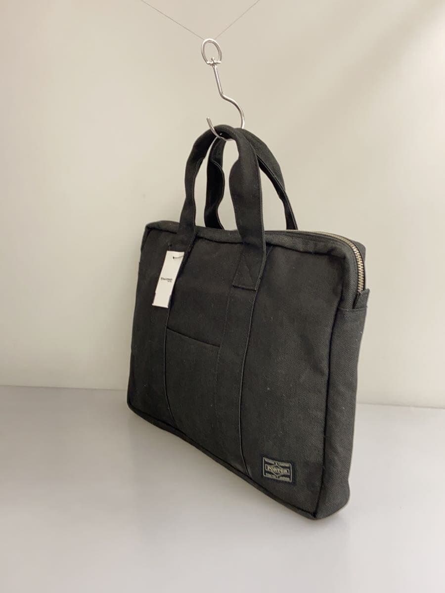 PORTER Smokey Briefcase Cotton GRY 2