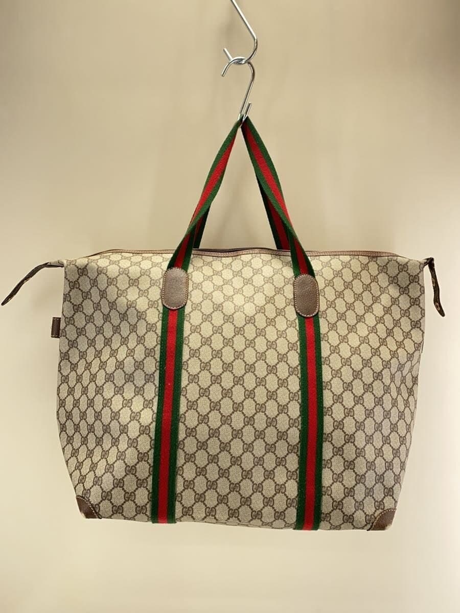 GUCCI Boston Bag Leather 012-39-6211 3
