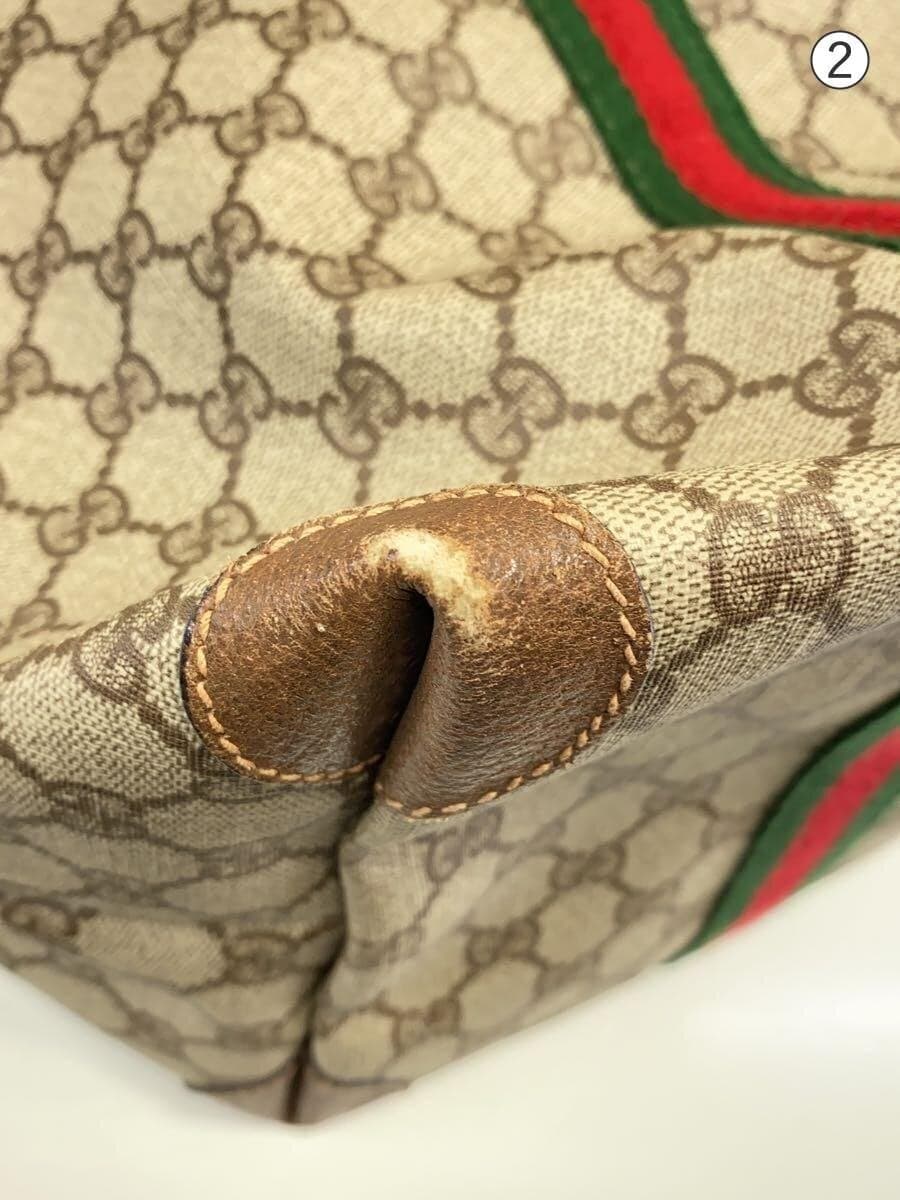 GUCCI Boston Bag Leather 012-39-6211 9