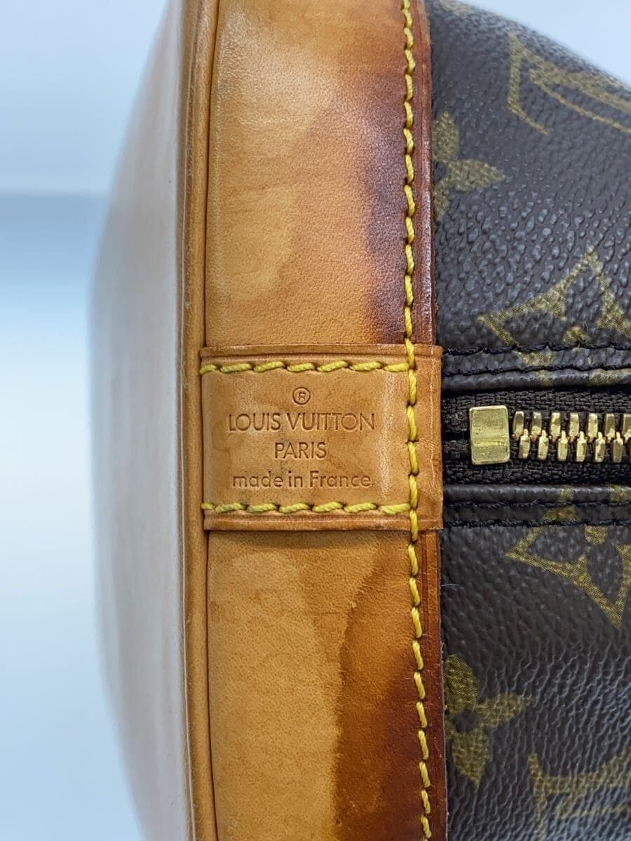 LOUIS VUITTON1) Alma_Monogram Canvas PVC BRW M51130 5