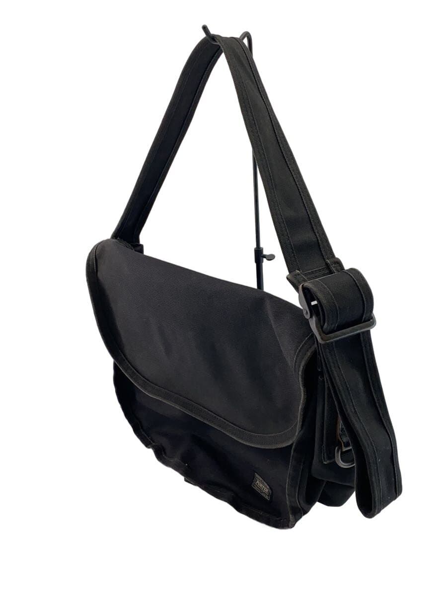 PORTER Shoulder Bag Canvas BLK 2