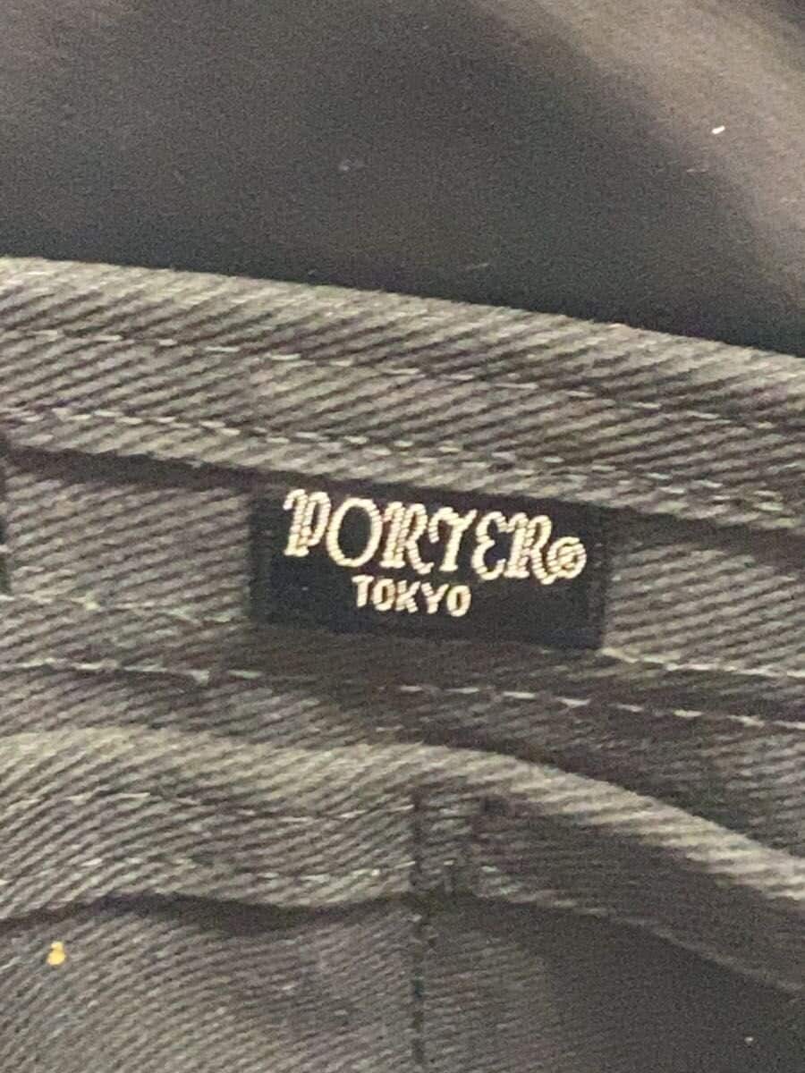 PORTER Shoulder Bag Canvas BLK 5