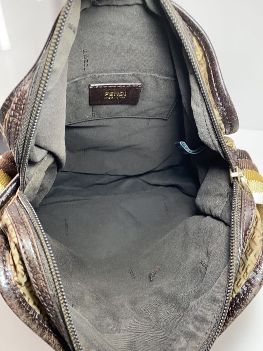 FENDI Shoulder Bag Nylon BRW 6