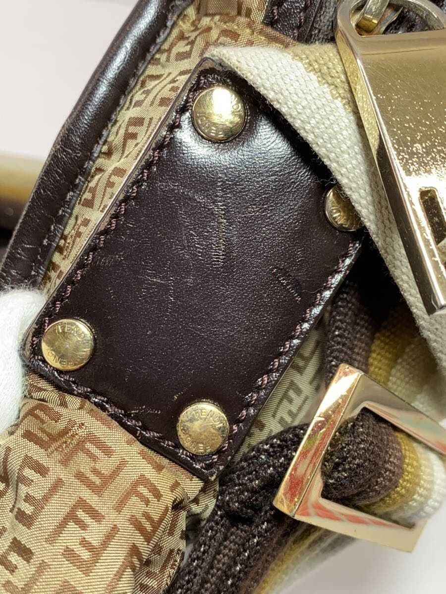 FENDI Shoulder Bag Nylon BRW 8