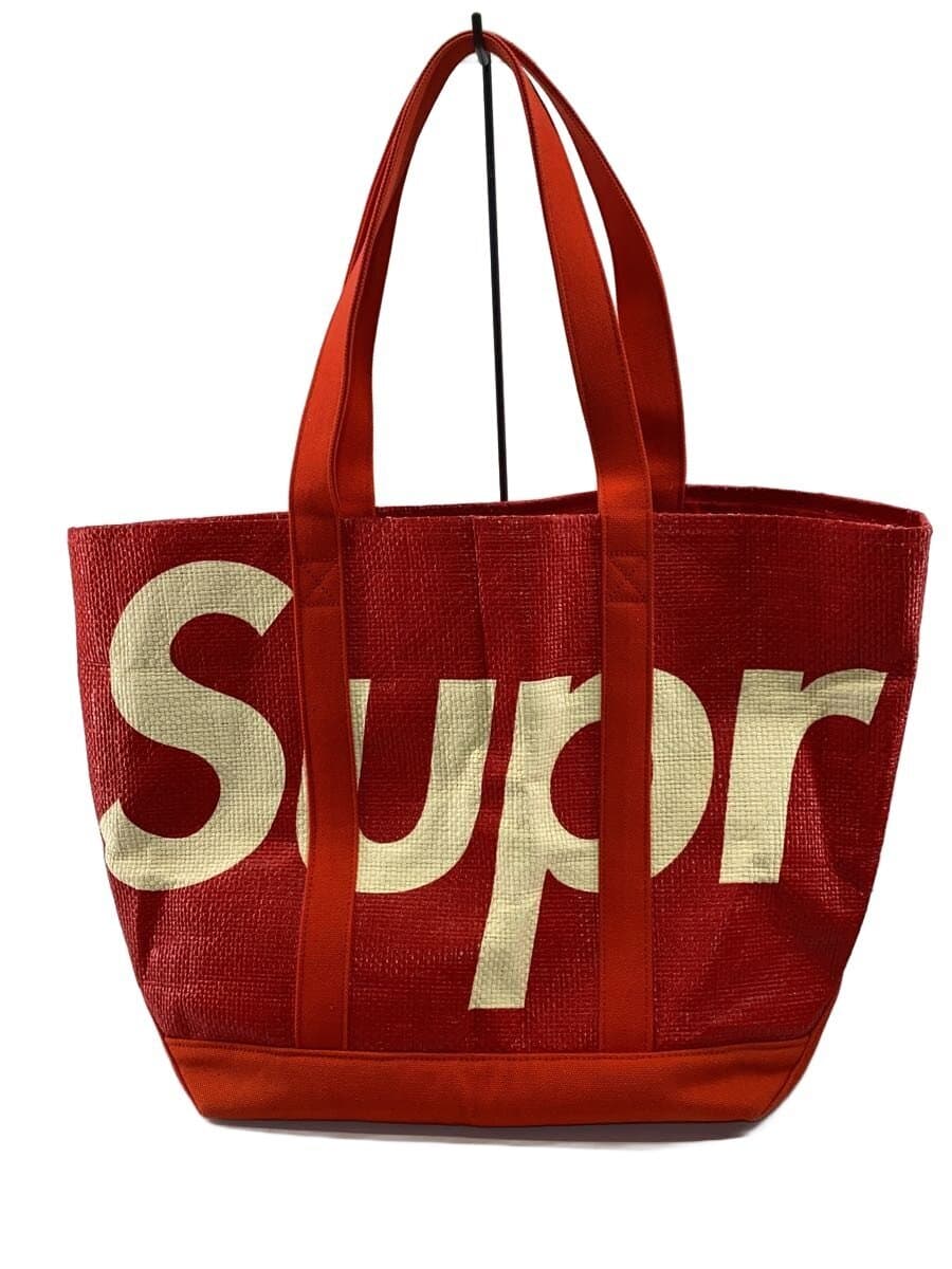 Supreme Tote Bag RED Edge Damage Considered