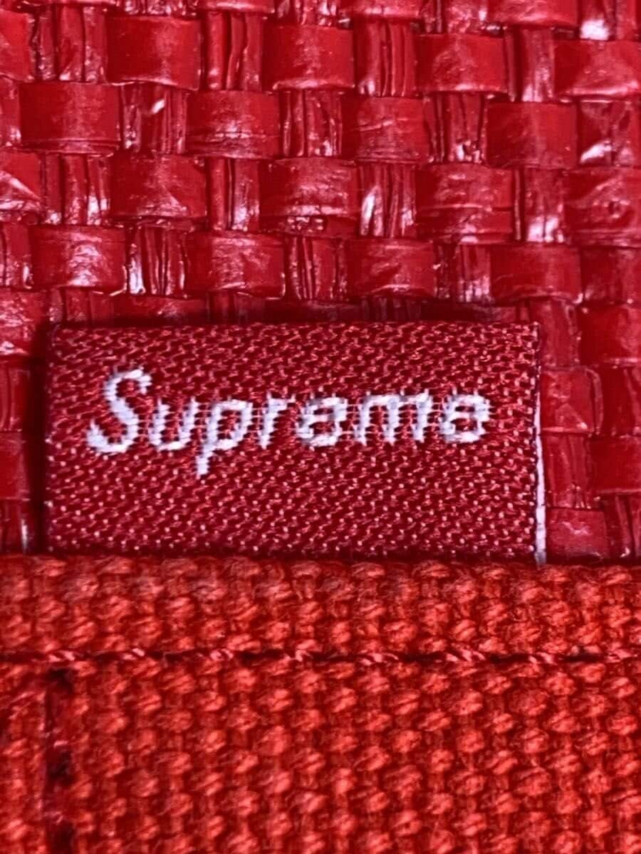 Supreme Tote Bag RED Edge Damage Considered 5
