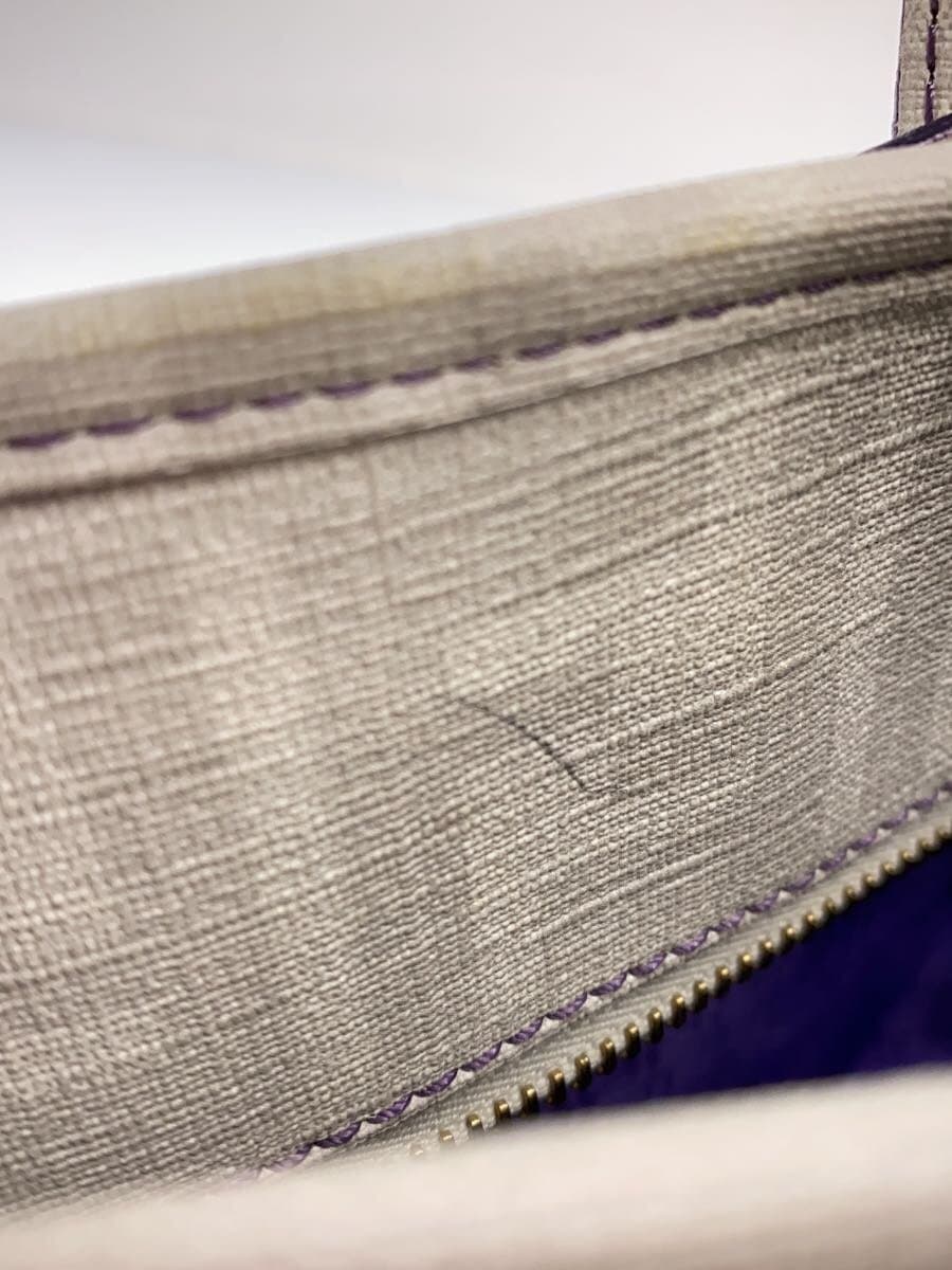 FENDI Zucca Tote Bag PVC WHT All Over Pattern 8BH198 7