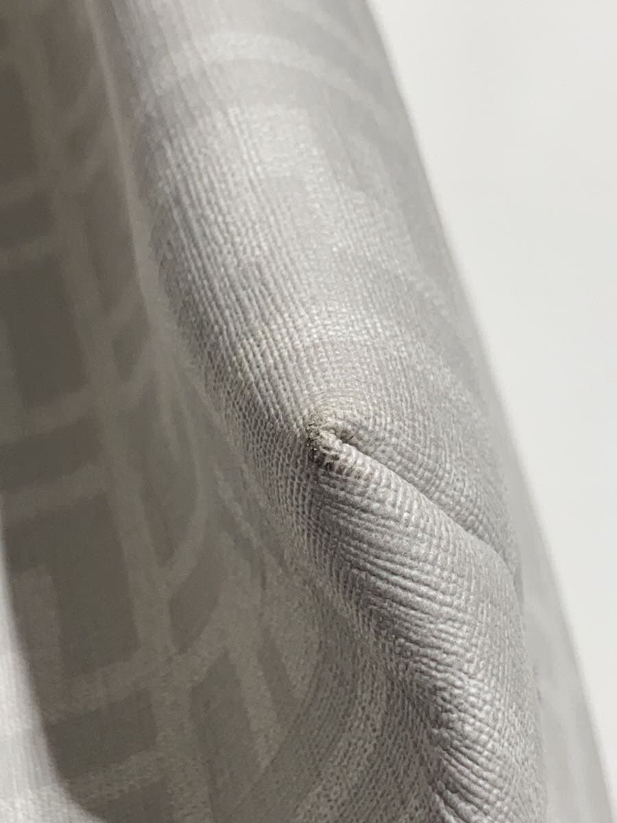 FENDI Zucca Tote Bag PVC WHT All Over Pattern 8BH198 9