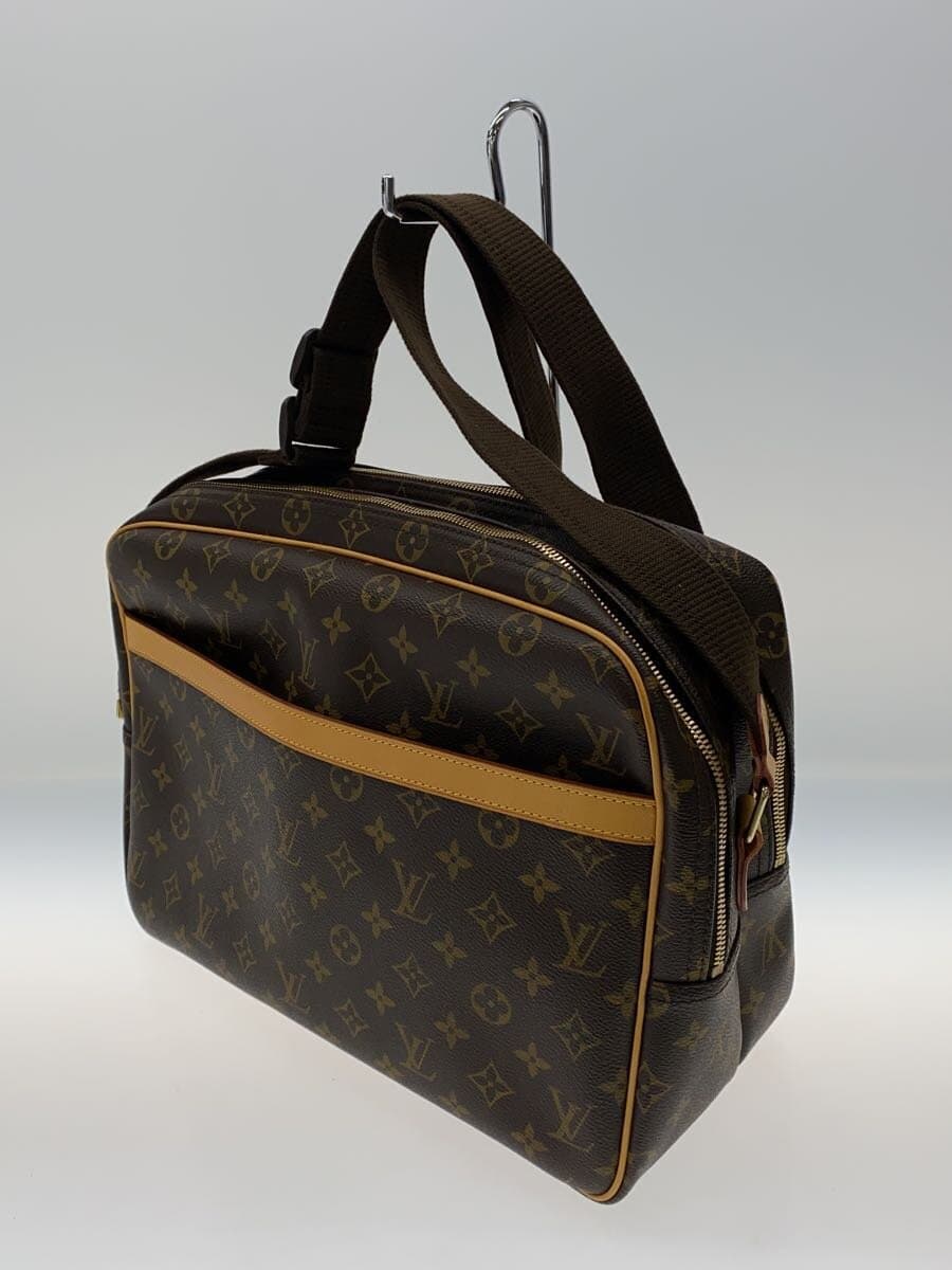LOUIS VUITTON Reporter GM_Monogram_Canvas_BRW Shoulder Bag M45252 PVC BRW All Over Pattern 2