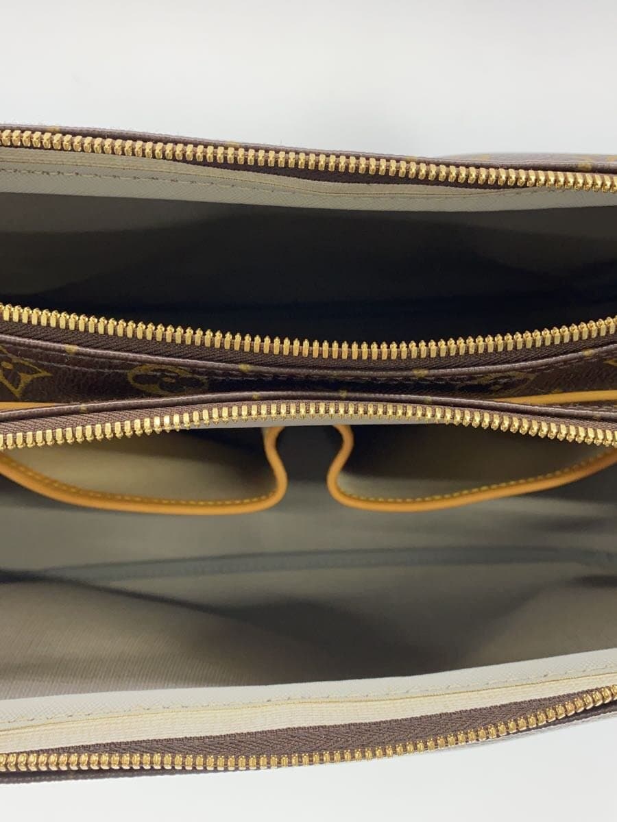 LOUIS VUITTON Reporter GM_Monogram_Canvas_BRW Shoulder Bag M45252 PVC BRW All Over Pattern 6