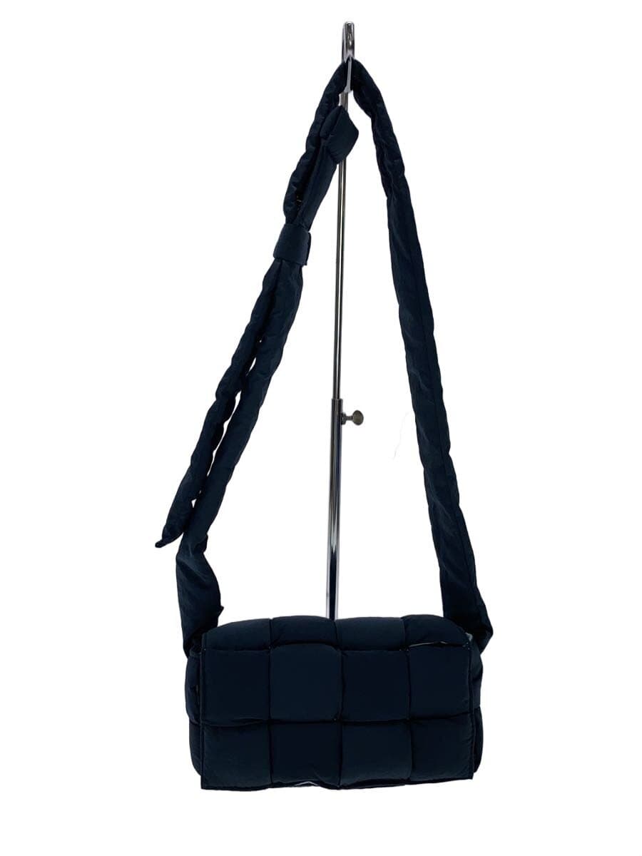 BOTTEGA VENETA Padded Cassette Shoulder Bag Nylon NVY Solid SO24920470