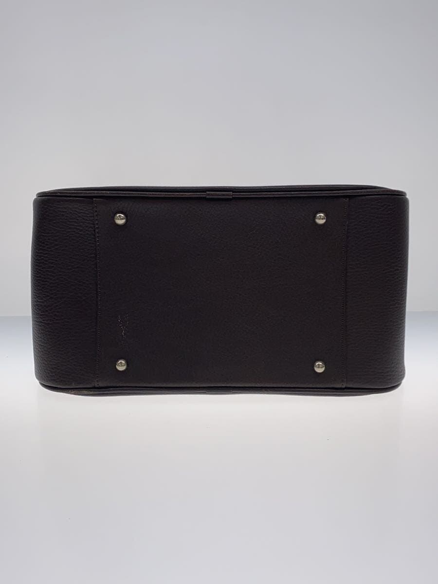 BURBERRY LONDON Liner Nova Check Mini Leather Boston Bag Handbag Leather BRW 4