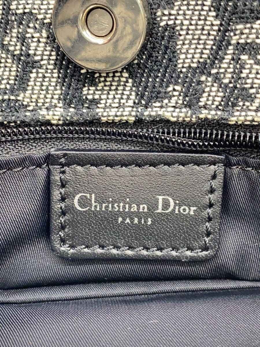 Christian Dior Trotter Misshapen With Stain Tote Bag Canvas GRY All Over Pattern bo c 0092 5