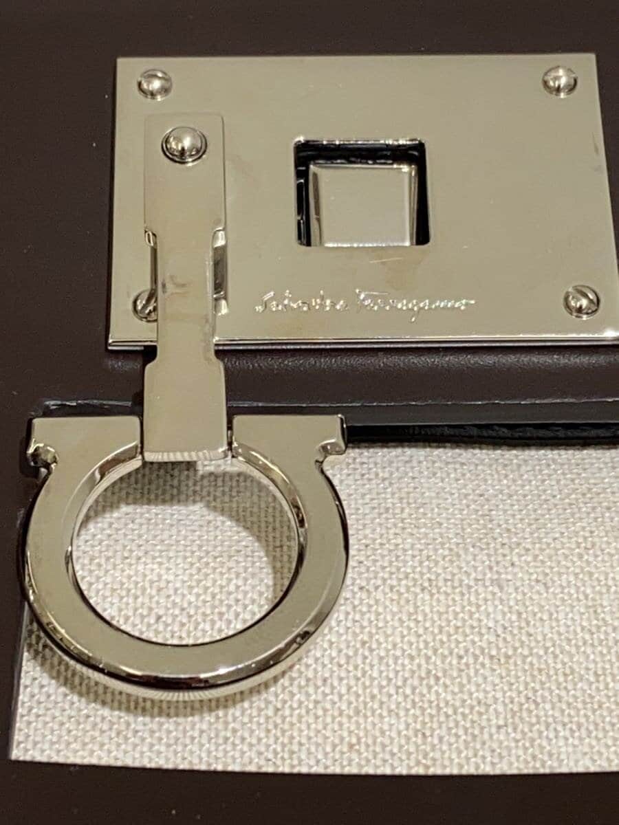 Salvatore Ferragamo Studio Box Handbag Leather BRW 7