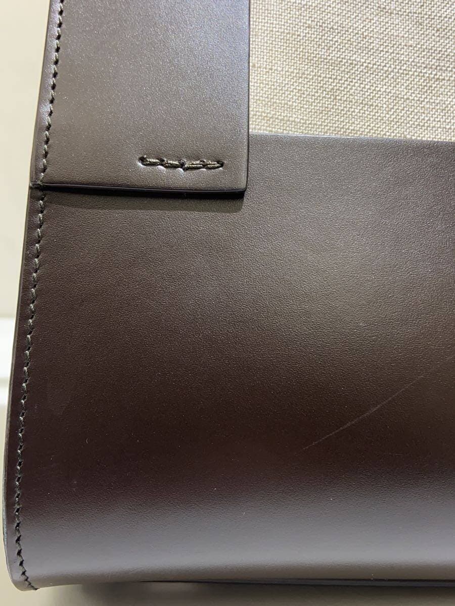 Salvatore Ferragamo Studio Box Handbag Leather BRW 9